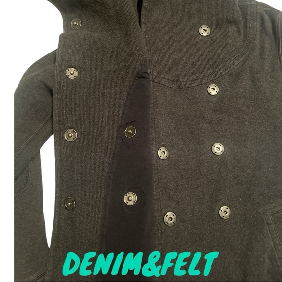 Lululemon Gratitude Wrap Heathered Black Jacket | Size 4 | PRELOVED!! EUC!! 🩶 - Picture 13 of 16